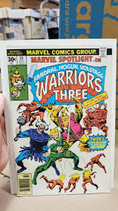 Marvel Spotlight 30....Warriors Three 1976 art: J Buscema J Sinnott comic | eBay