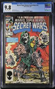 1985 Marvel Super Heroes Secret Wars 10 CGC 9.8 Dr. Doom Cover | eBay