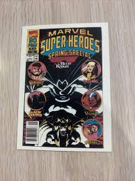 MARVEL SUPER-HEROES SPRING SP 1 MARVEL SUPERHEROES FIRST ISSUE COVERS CARD 1990 | eBay