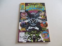 1990 MARVEL SUPER-HEROES # 1 SIGNED 4X RON LIM, CHRIS IVY,KIM DEMULDER,ROD RAMOS | eBay