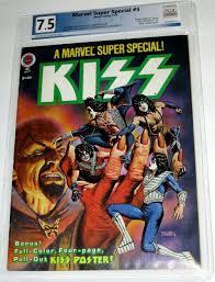 MARVEL SUPER SPECIAL #5 KISS W/POSTER GENE PAUL ACE PGX ...
