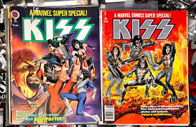 KISS 1st Marvel Super Special #1 Pub 1977 W Real KISS Blood ...