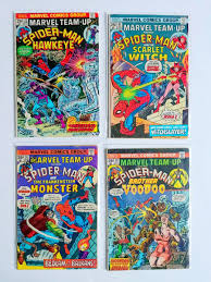 Lot (35) Marvel Team-Up Spider-Man Comics- MID & LOWER GRADE | eBay