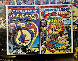 Marvel Team-up #39 and #40 1975 Spider-man, Human Torch & Sons of the Tiger in 1st Full-color After Actual 1st N Deadly Hands of Kung-fu #1 - Etsy