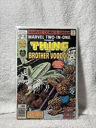 Marvel Two-in-One #41 The Thing and Brother Voodoo Marvel Comics 1978 | eBay