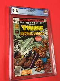 MARVEL TWO-IN-ONE # 41 CGC 9.4 (1978) White THE THING & BROTHER VOODOO BEAUTY | eBay