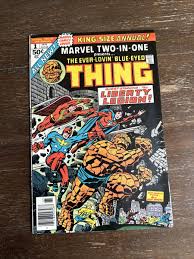 Marvel Two-In-One Annual #1 (Marvel 1976) Thing, Liberty ...