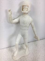 MPC Spaceman 5” Toy Action Figures Astronaut Red & White Space Helmet Lot of 5 | eBay