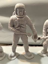 MARX Vintage Toys Lot of 6 Inch Astronaut's 5 Figures GREAT CONDITION!!!! | eBay