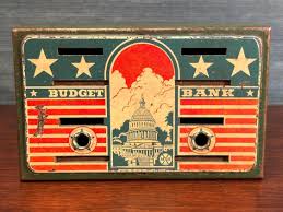 Vintage US Capitol Budget Bank by Marx Toys - Etsy