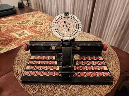 1950's Vintage Marx Tin-Toy Dial Typewriter | eBay