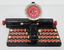 Preços baixos em Máquina de Escrever de brinquedo em Outros Brinquedos de Lata Antigos e Vintage | eBay