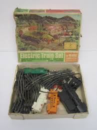 Vtg Marx Electric Train Set 4351 Steam Railroad Tracks ...