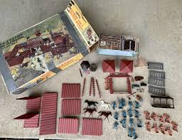 Vintage Marx Toys 3681 Fort Apache Play Set 1964 Nearly ...