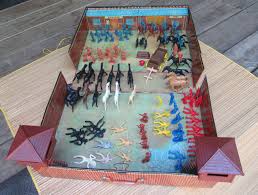 Vintage Carry-all FORT APACHE Action Play Set by MARX 1968 ...