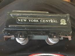 MARX 4 WHEEL TENDER CAR NEW YORK CENTRAL RR MARLINES ...