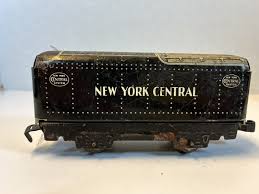 VTG Marx New York Central Black Tin Metal Train | eBay