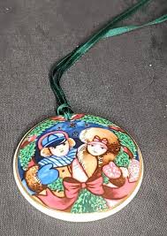 Royal Copenhagen Christmas in Denmark Ornament "The Skating ...