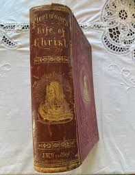 Antique 'life of Christ' Book, Rev. John Fleetwood, 1860 - Etsy