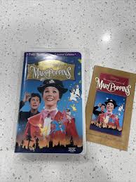 Walt Disney Mary Poppins Masterpiece Collection Ltd Edition VHS 1997 ClamShell 786936027518 | eBay