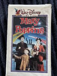 Mary Poppins VHS 1980s Walt Disney Home Video Clamshell | eBay
