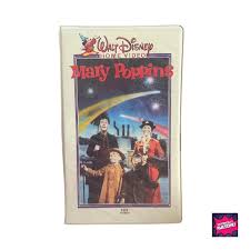 RARE Vintage Mary Poppins VHS - 1986 Edition and 1996 ...