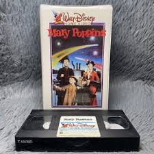 Walt Disney Home Video: Mary Poppins Julie Andrews VHS ...