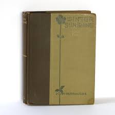 WINTER SUNSHINE by John Burroughs (hardcover, 1892) Houghton ...