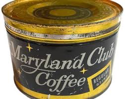 Collectable Vintage Coffee Tin - Cafes Comptoir Des Colonies - Etsy