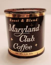 Maryland Club Vintage Coffee Sample Tin -- #27314F - Etsy Australia