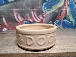 Antique Tan Glazed Durable Stoneware Crock Style Unmarked Roseville Style Petware Dog Bowl Dish Feeder 6 1/8" D X 2 3/4" H Water Feed Bowl - Etsy