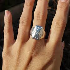 Fig. 17 Black Pullet Magic Ring Wax Seal Signet Ring - Etsy