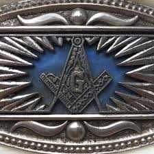 Vintage Freemason belt buckle. Buckle measurements... | Depop