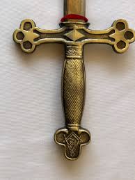 MASONIC SWORD - SNAKE FLAMING SWORD SQUARE COMPASS WITH G ...