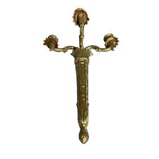 Cast Iron Ornate Wall Sconces, Set of 2 | Chairish