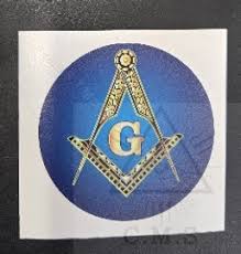 Masonic Car Decal