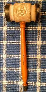 Vintage Masonic Gavel from King Solomon's Quarry | #1918633938