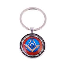 Masonic Keyring Masonic Symbolic, Perfect for Freemasons ...