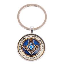 Masonic Keyring Masonic Symbolic, Perfect for Freemasons ...