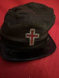 1880's Knights Templar Masonic Hat M. C. Lilley Columbus ...