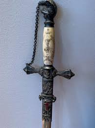 Bone Handle Straight Collectible Swords & Sabers for sale | eBay