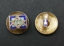 Vintage Lot of 2 Freemasonry Blue Slipper and Masonic Square & Compass Pins | eBay Australia