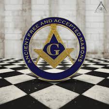 Ancient Free and Accepted Masonic Auto Emblem - Etsy