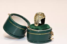 Vintage Circa 1970s Handcrafted 14k Gold Natural Diamond ...