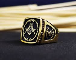 Elegant Master Mason Signet Ring – Silver Masonic Jewelry Gift for Men – Square & Compass Freemason Lodge Ring - Etsy