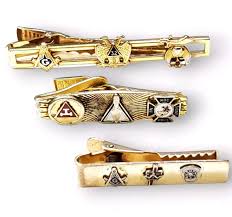 Vintage Multi-Tone Gold Royal Arch Mason Ancient Grand Master Tie Clips Lot 3 | eBay