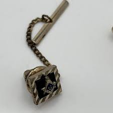 Vtg Anson Swank Shriners Masonic Men's Cufflink & Tie Clip ...