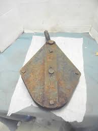 heavy industrial pulley 10" wheel steampunk industrial decor ...