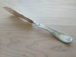 Antique W S HALDWIN Silver 1848 OLIVE Twisted Handle Master Butter Knife 7 5/8" - Etsy