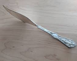 Antique Wattles & Sheafer Silver 1887 ASSYRIAN Twisted Handle Master Butter Knife 7 3/8" - Etsy